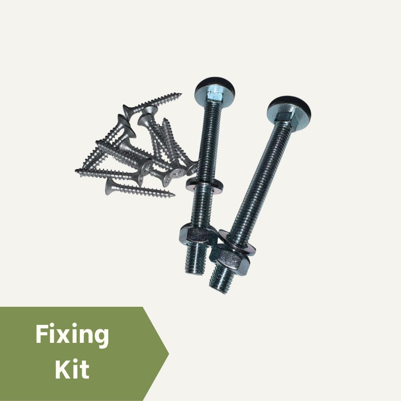 Load image into Gallery viewer, Set of screws with a green 'Fixing Kit' label on a light gray background