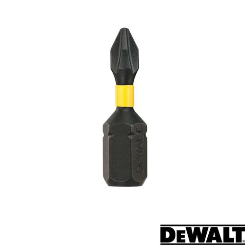 DeWALT screwdriver bit on a white background