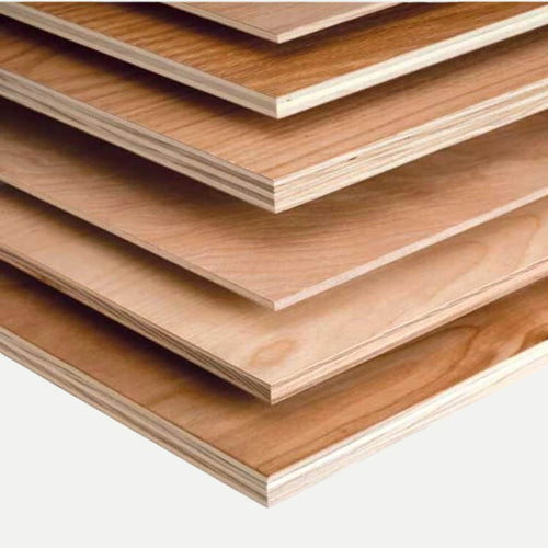 Bingley Fencing's Sheet Material - Plywood (Various Thicknesses, 8ft x 4ft, Class 2&3) features smooth, light wood surfaces with layered edges—ideal for projects in Bradford and West Yorkshire.