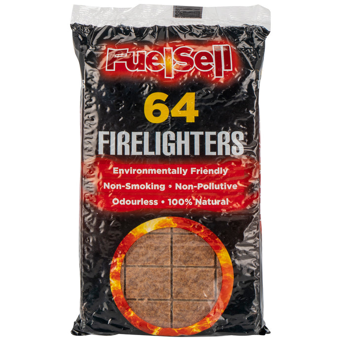 Firelighters - 64 Pack