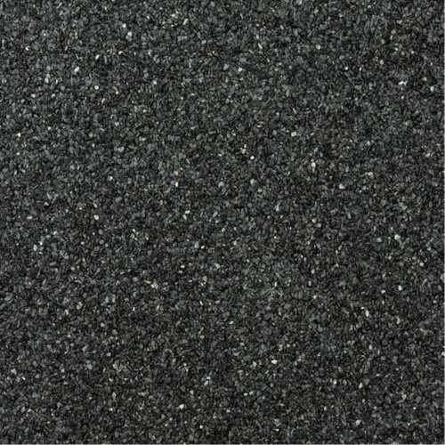 Load image into Gallery viewer, Close-up of a dark green surface from the Charcoal Mineral Roof Felt by Felt Products, featuring flecks in a range of shades that create a speckled texture similar to mineral glass fibre. The glossy finish enhances its polished appearance.
