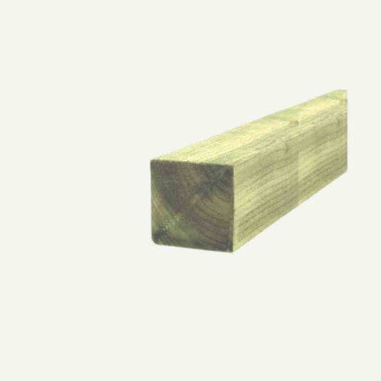 rough sawn piece of wood for fence construction