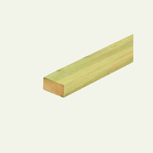 A single Bingley Fencing Fence Batten 2x1 (50mm x 25mm) rests on a light gray background.