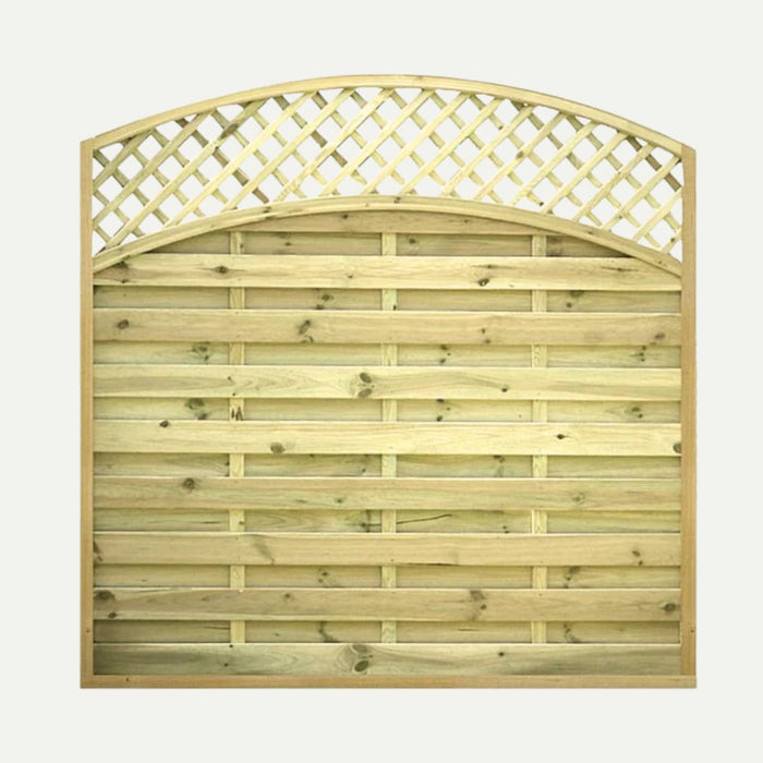 Arched Lattice Top Fence Panels (ALT180)