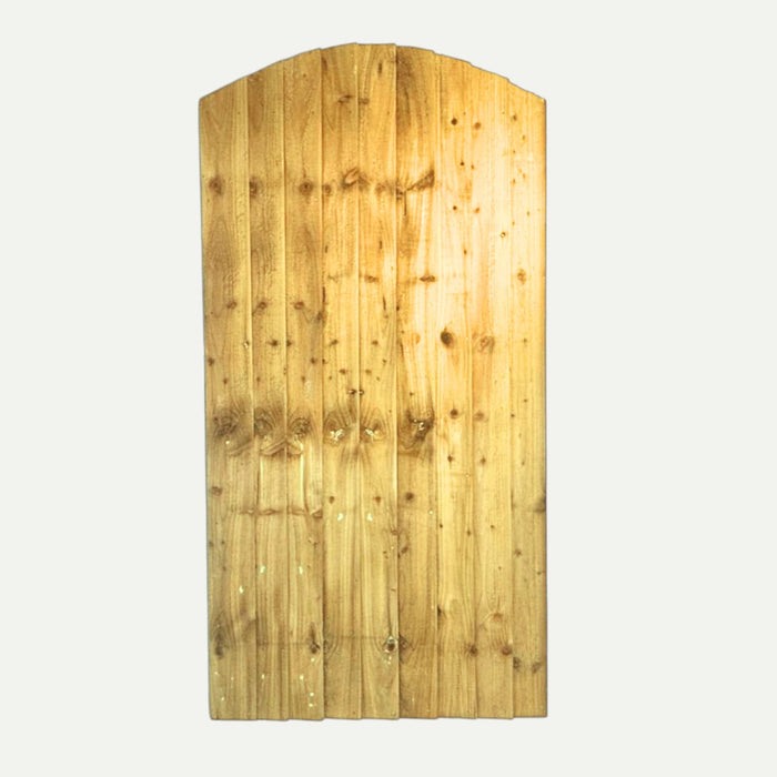 Featheredge Gates - Arched Top