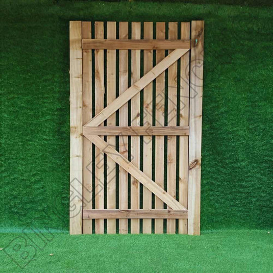 Paling Gates Single Sided 1" Gaps- Flat Top & Arched Top