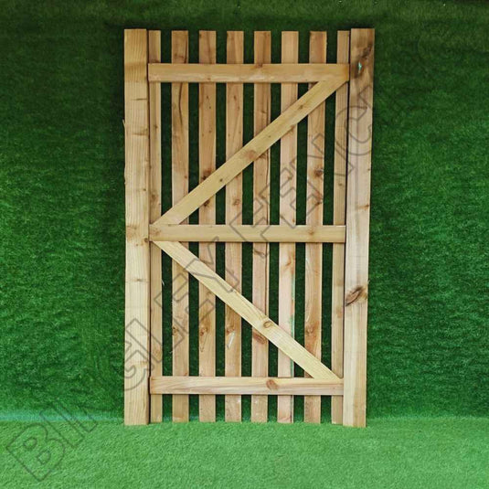 Paling Gates Single Sided 2" Gaps - Flat Top & Arched Top