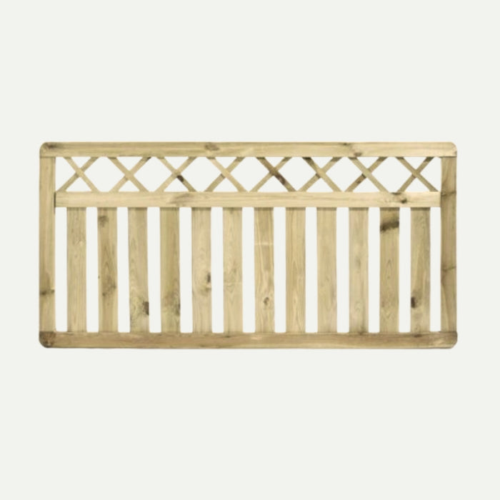 Cross Top Border Fence Panel (CT90)