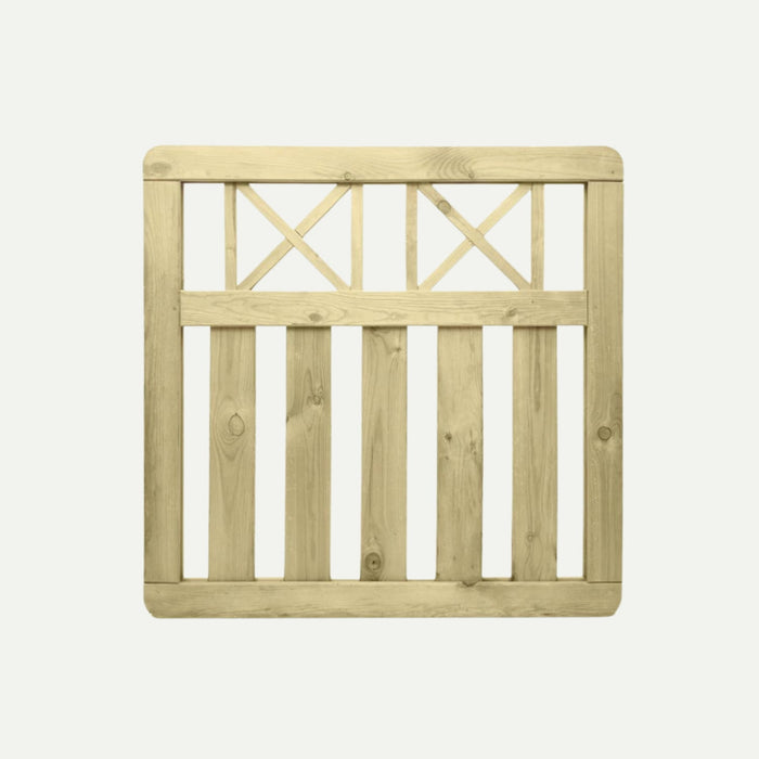 Elite Cross Top Border Gate - ECTG90