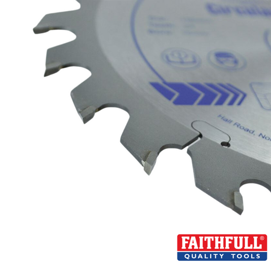 Faithfull - TCT Circular Saw Blades - Dia: 180mm - Teeth: 40 - Bore- 30mm