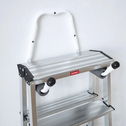 A Rothley Foam Hook with a sleek design and durable build is displayed against a plain white wall, featuring the brand name clearly on its surface.