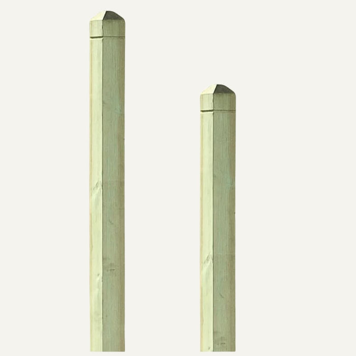 Decking Newel Posts - Square 3 2/8" x 3 2/8" (83mm x 83mm) 6ft Long