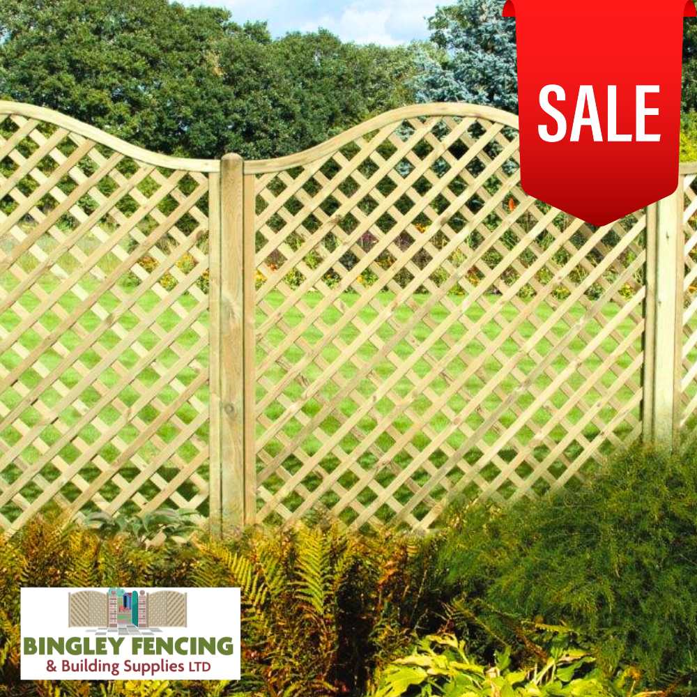 Wood Lattice Fence Panels