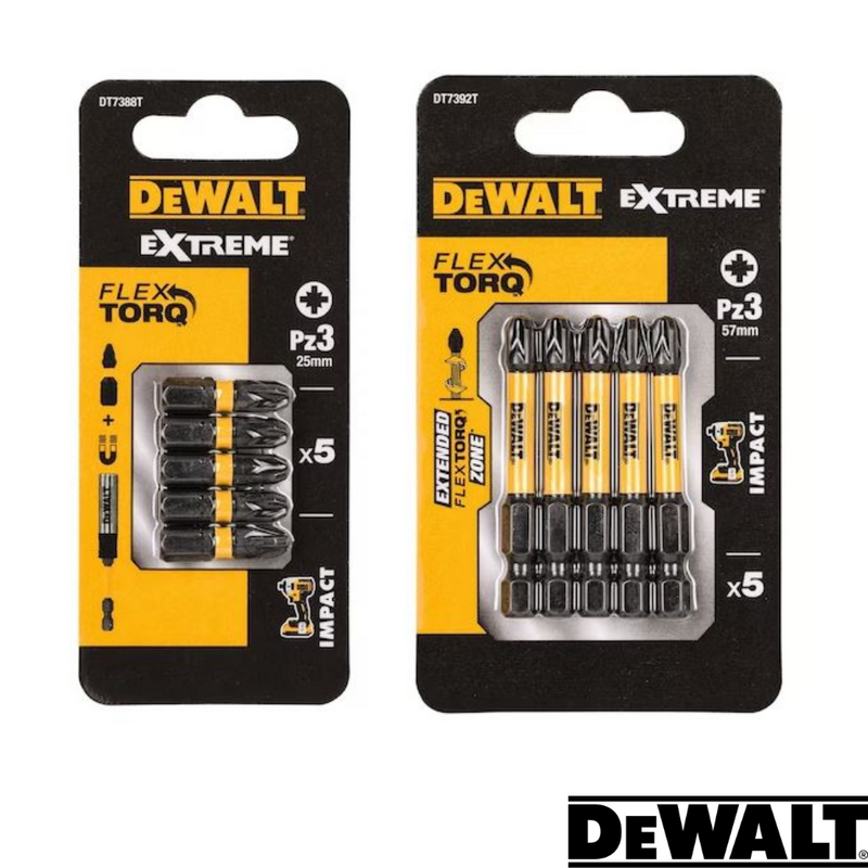 Load image into Gallery viewer, Dewalt- Extreme FlexTORQ PZ3 Various Lengths - Pack Of 5
