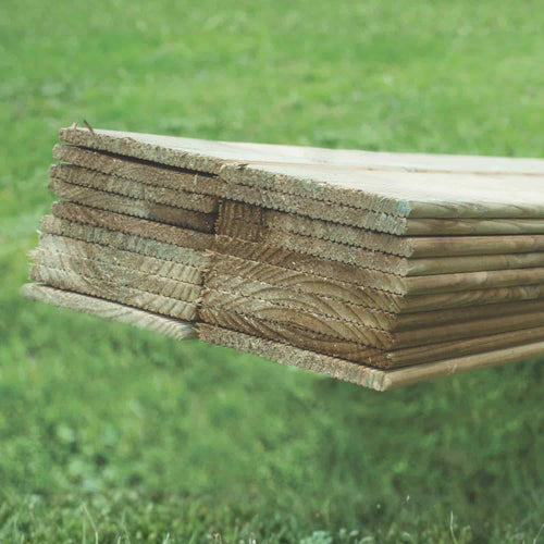 stack of wooden slats which are used to repair fence panels instead of replacing whole fence panel.