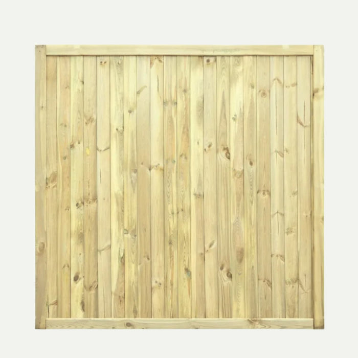 Tongue & Groove Fence Panels Flat Top  (TGF)