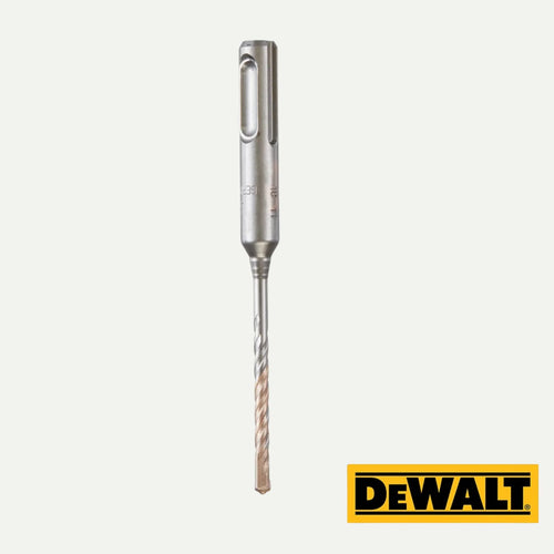 DEWALT Extreme SDS Plus 2-Cutter Drill Bit with a two-cutter head designed for concrete.