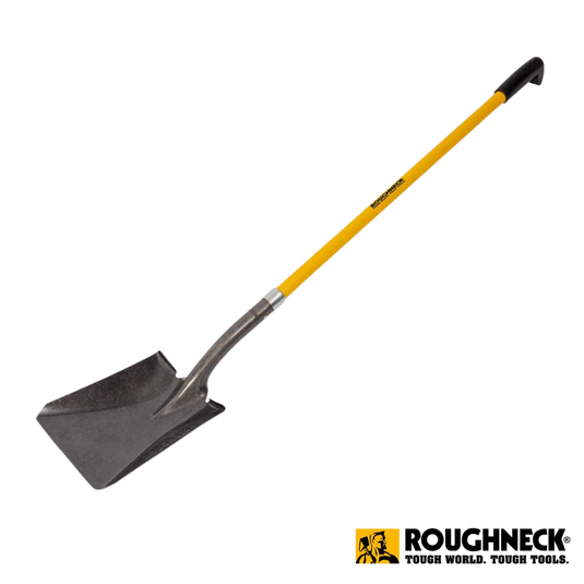 The Roughneck Long Handled Shovel Square 57 1/2