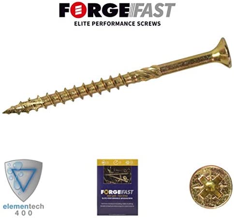 Forgefix Timber Screws - Anti-Split - Fast Drive - Various Sizes