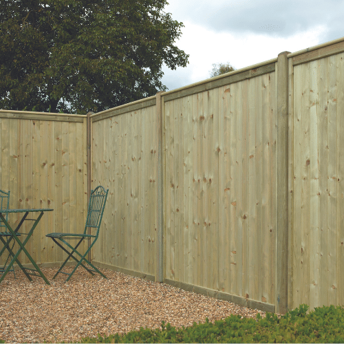 Load image into Gallery viewer, wooden fence panels with no gaps and rounded top bradford
