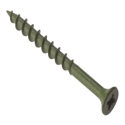 threaded screw used for fence and decking installation