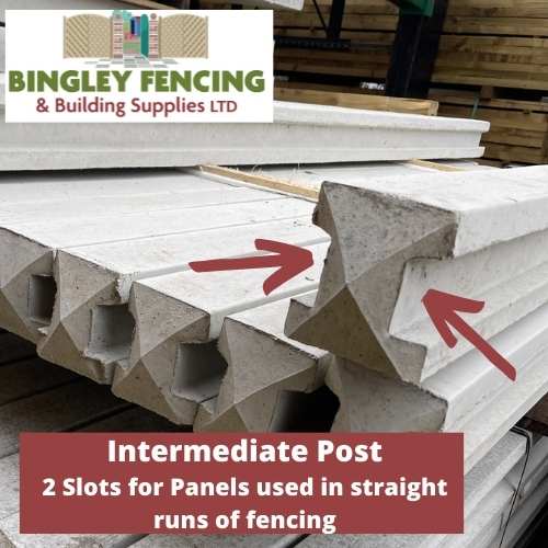 Concrete Fence Posts - End & Intermediate Posts