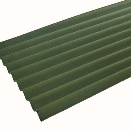 shed roof sheets in green