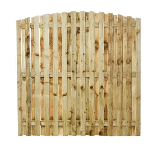 double sided wooden paling fence panel