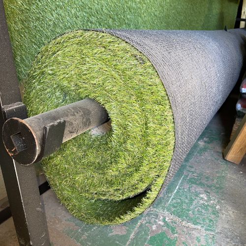 roll of artificial grass