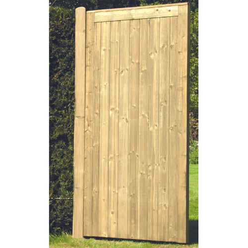 timber gate in tongue & groove design